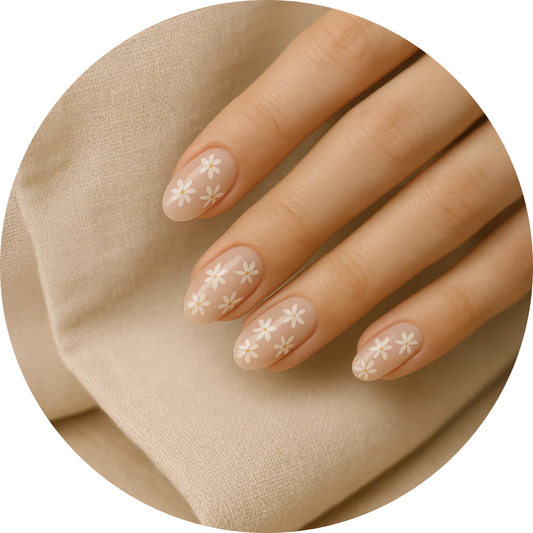 Daisy Bloom UV GEL NAIL STRIPS