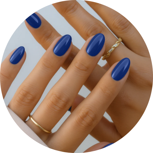 Royal Blue UV GEL NAIL STRIPS