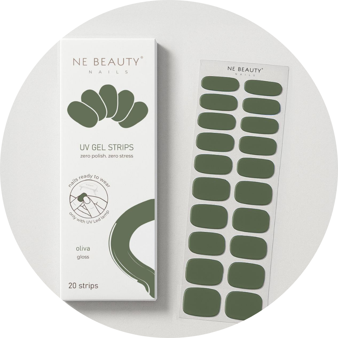Oliva UV GEL NAIL STRIPS