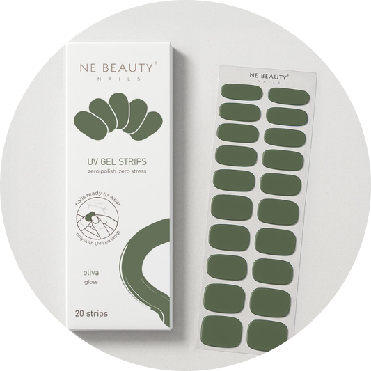Oliva UV GEL NAIL STRIPS