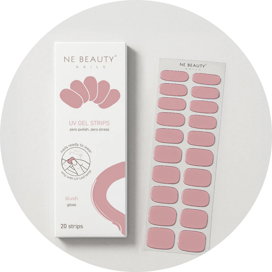 Blush UV GEL NAIL STRIPS
