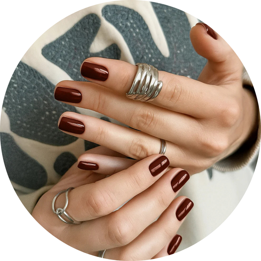 Cinnamon UV GEL NAIL STRIPS