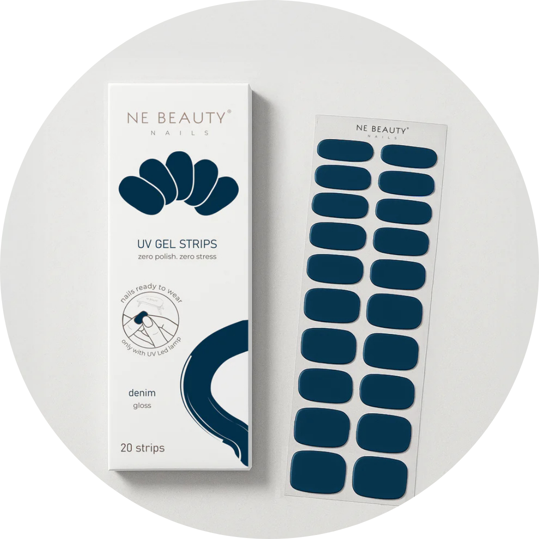 Denim UV GEL NAIL STRIPS (Copia)