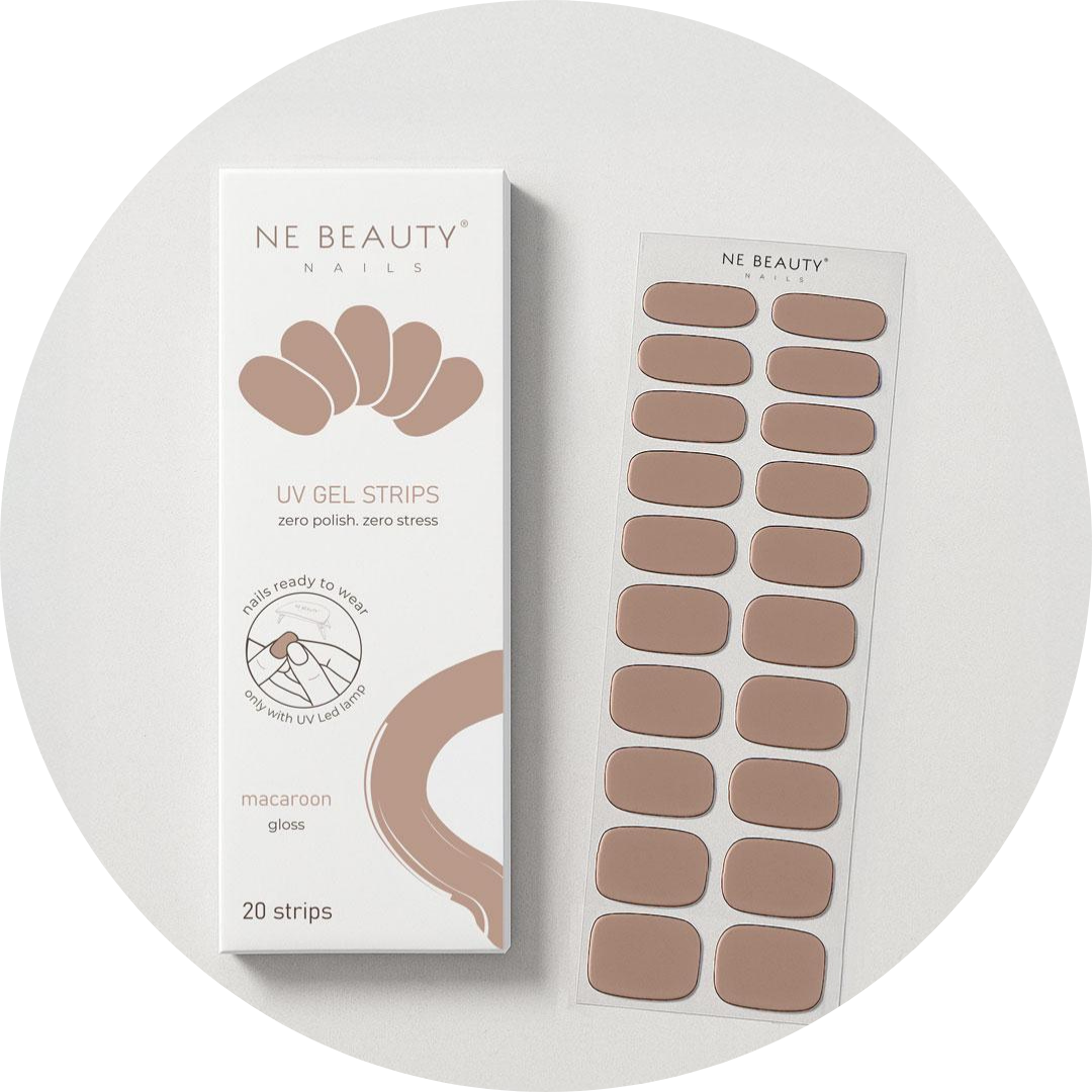 Macaroon UV GEL NAIL STRIPS