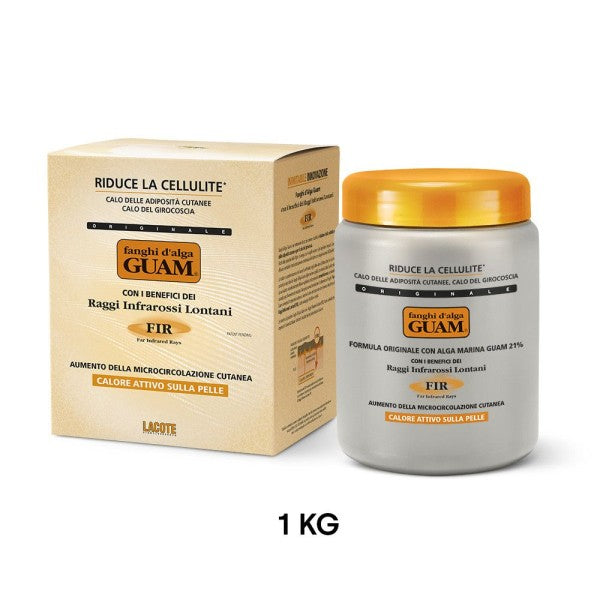 Fanghi d'Alga Guam F.I.R. Formula originale anticellulite + Tormalina per i benefici dei F.I.R