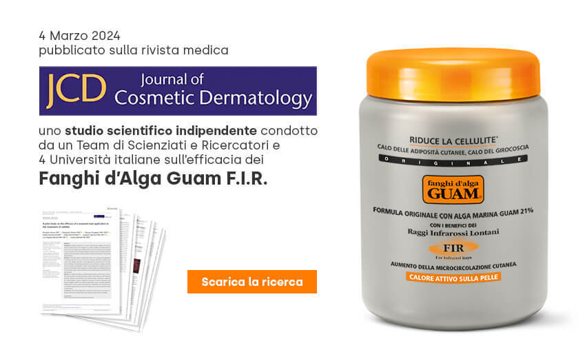 Fanghi d'Alga Guam F.I.R. Formula originale anticellulite + Tormalina per i benefici dei F.I.R